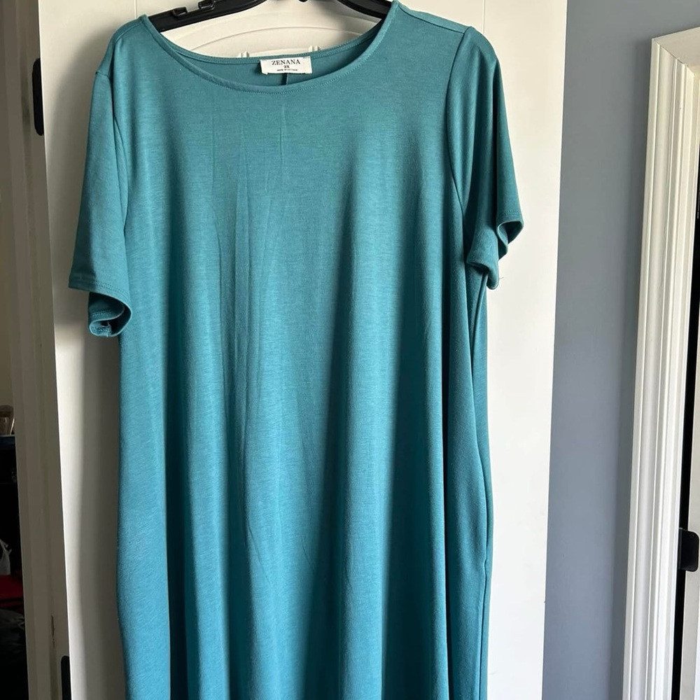 TShirt dress W/ POCKETS